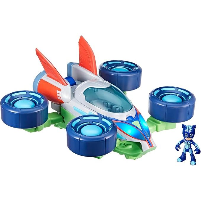 PJ Masks Power Heroes PJ Explorider, Converting Vehicle with 3 Modes, Lights & Sounds, Toys