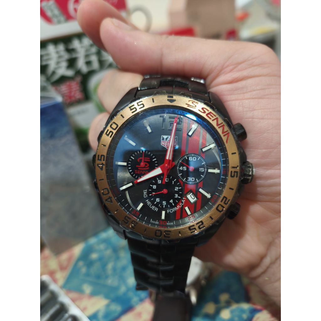Jam tangan Tag Heuer Senna (Second) in good condition