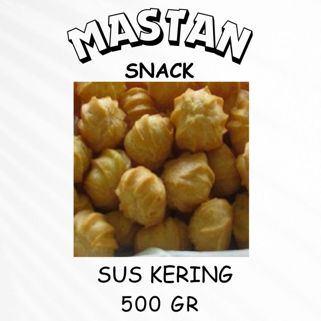 

[500gr] Cemilan Sus Kering Gurih Renyah Murah