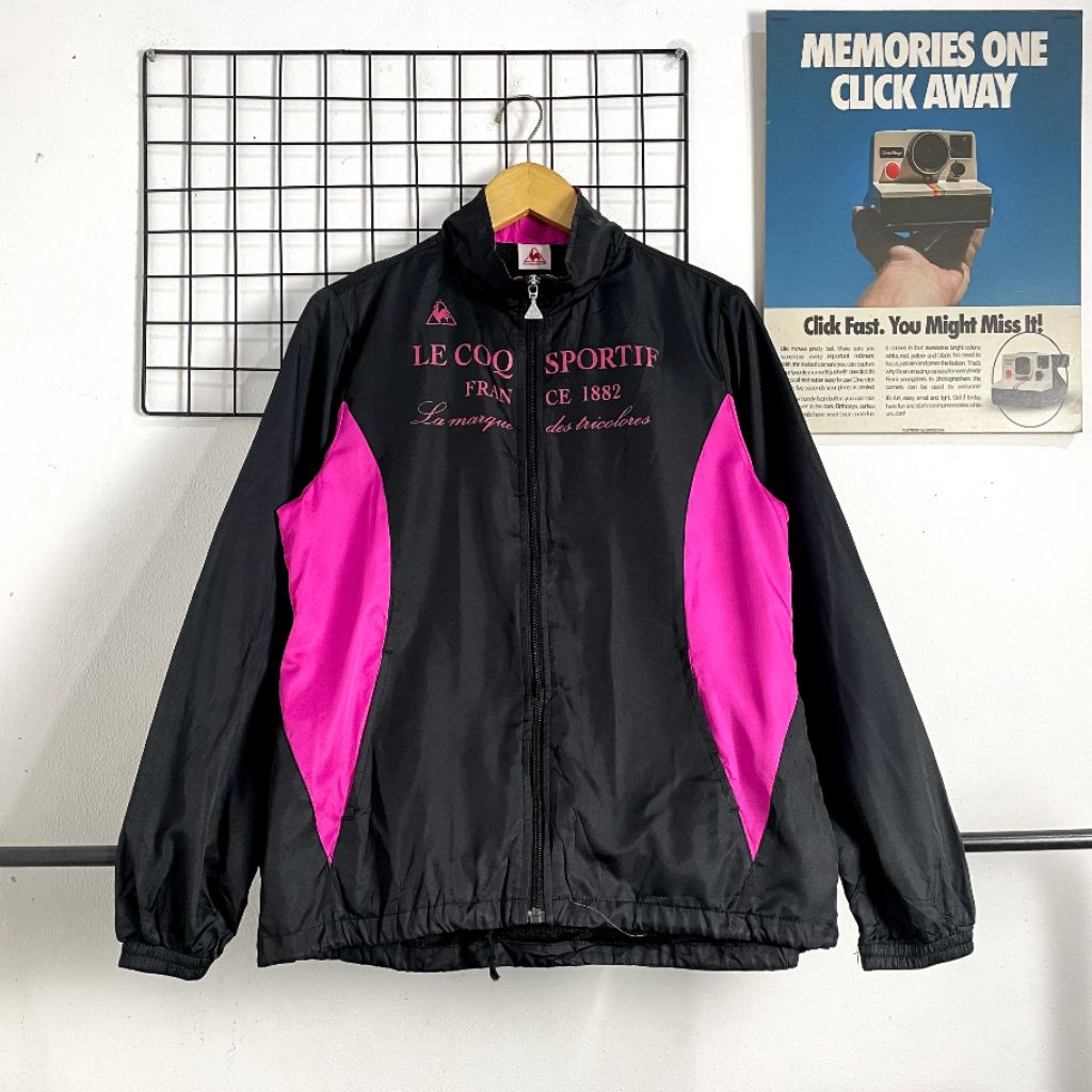 JAKET TRACKTOP LE COQ SPORTIF SECOND ORIGINAL, WINDBREAKER LE COQ SPORTIF