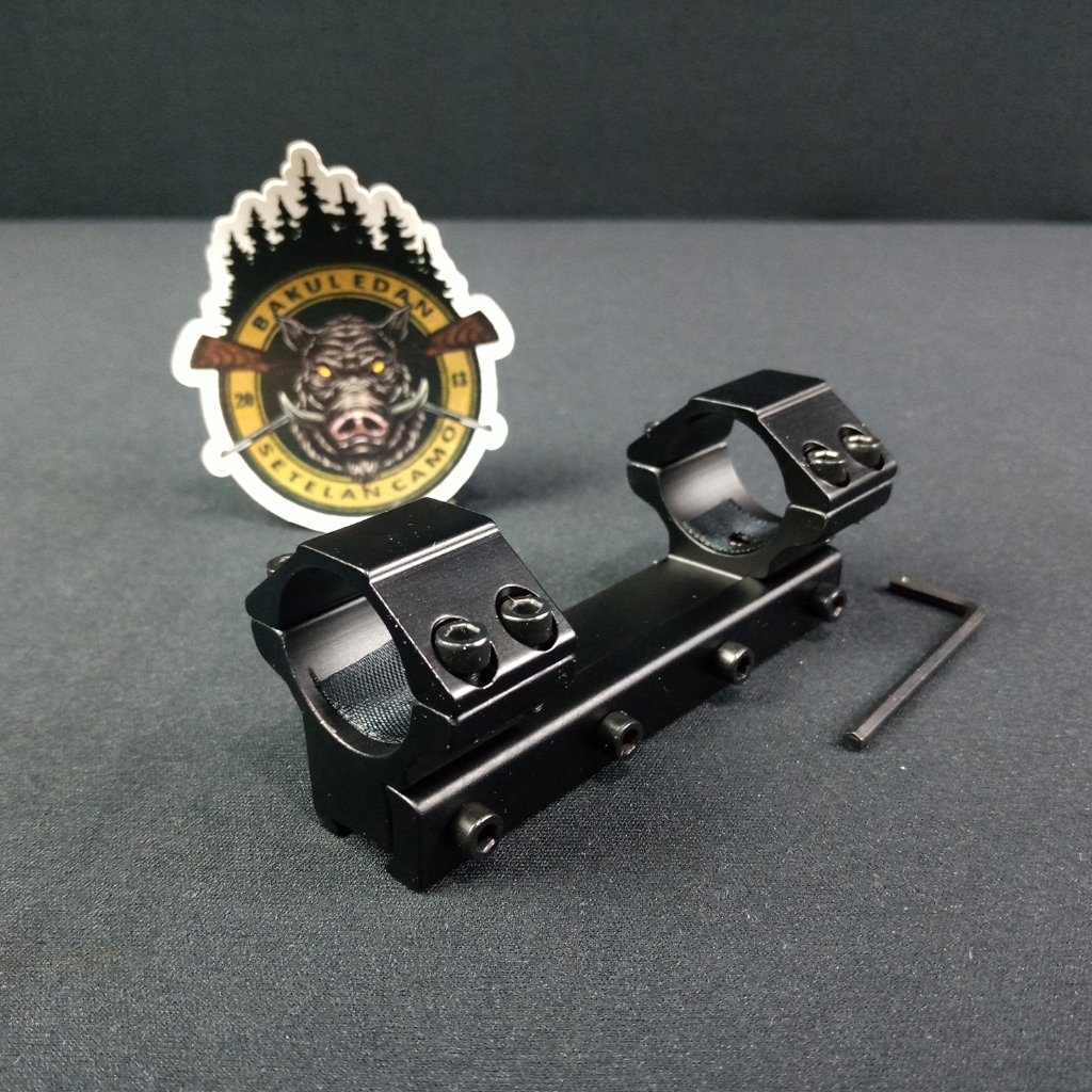 MOUNTING OD25 REL 11 PENDEK MODEL ONE PIECE / MONTING TELESKOP OD25 REL 11 (SC2223)