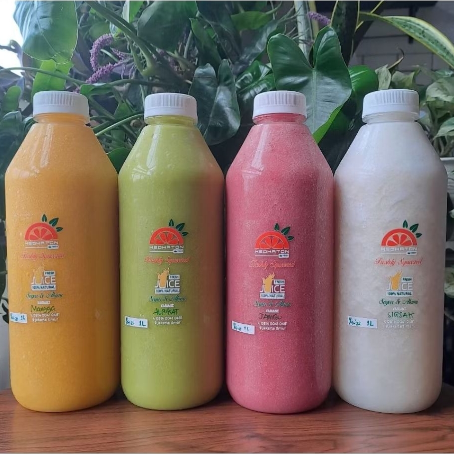 

Fresh Jus 1 Liter - Segar & Alami