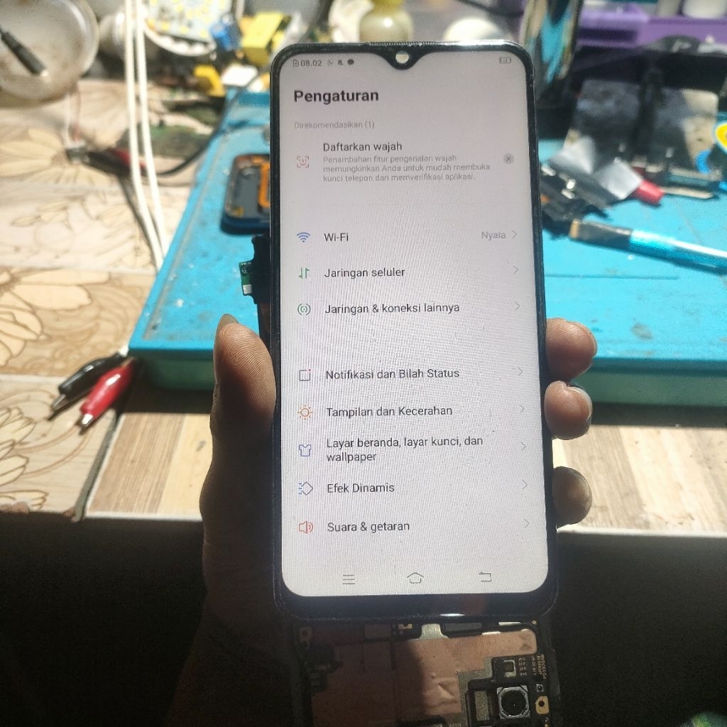 lcd vivo y12 y12i ori copotan