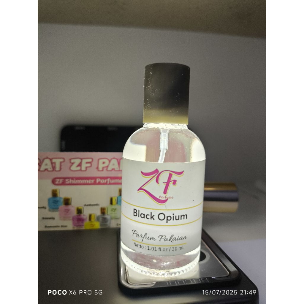 ZF PARFUM PREMIUM 100%ORIGINAL VIRAL BLACK OPIUM