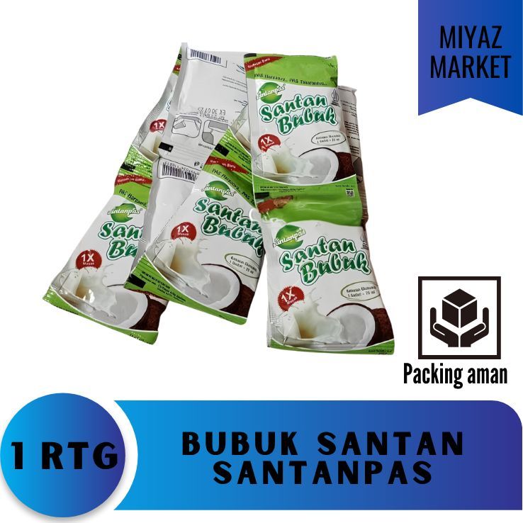 

❤MIYAZMARKET❤ Santanpas Santan bubuk sachet / santan sachet bubuk / Santanpas renteng