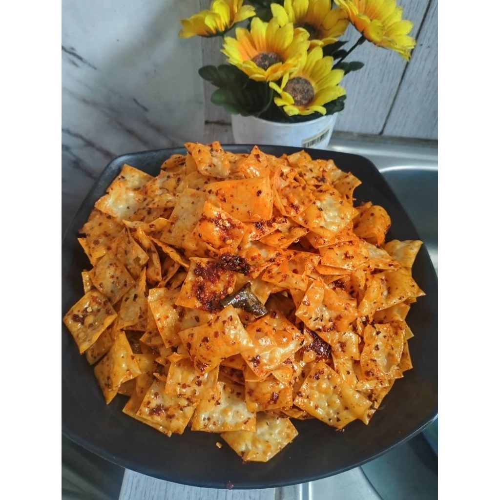 Pangsit Chili oil daun jeruk