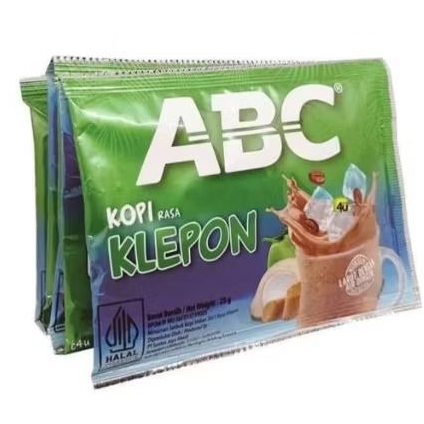 

kopi ABC klepon Rasanya Unik Sensasinya Nyegerin isi 10 sachet