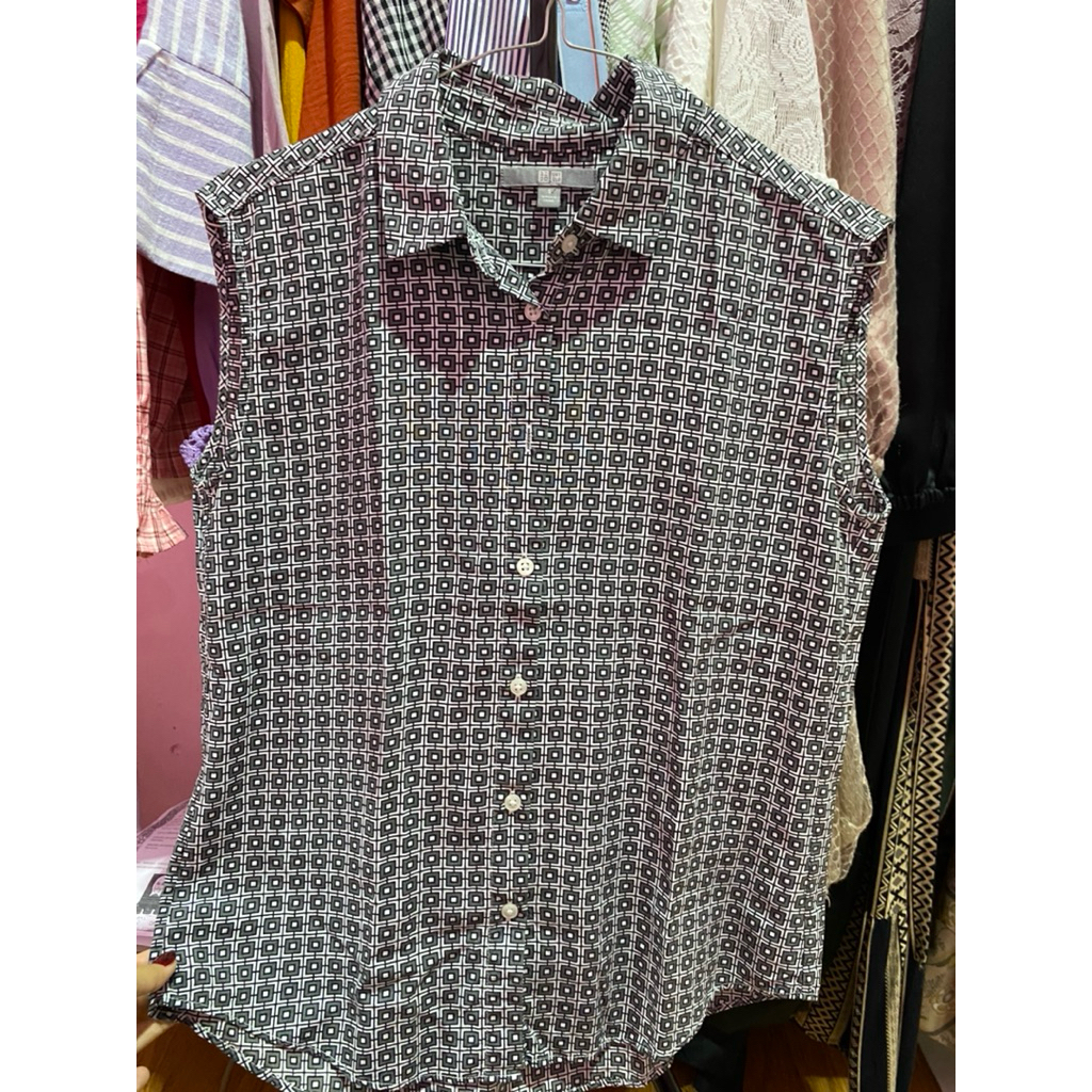 rompi motif uniqlo