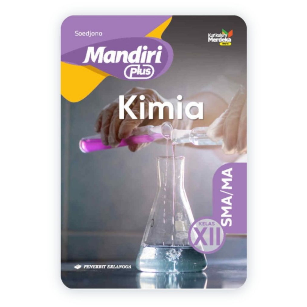 Buku Mandiri Kimia SMA Kelas 12 Kurikulum Merdeka Erlangga Revisi