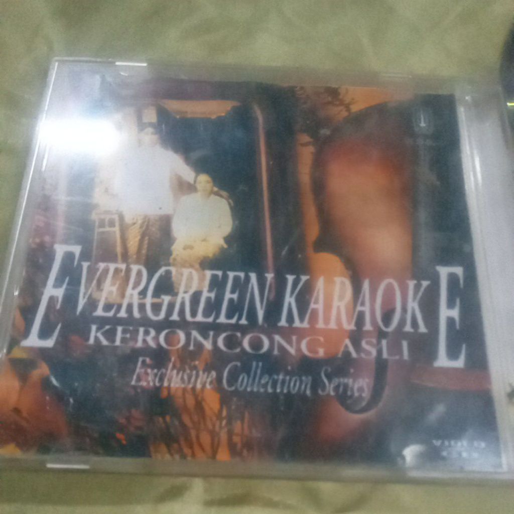 VCD EVERGREEN KERONCONG ASLI BX452
