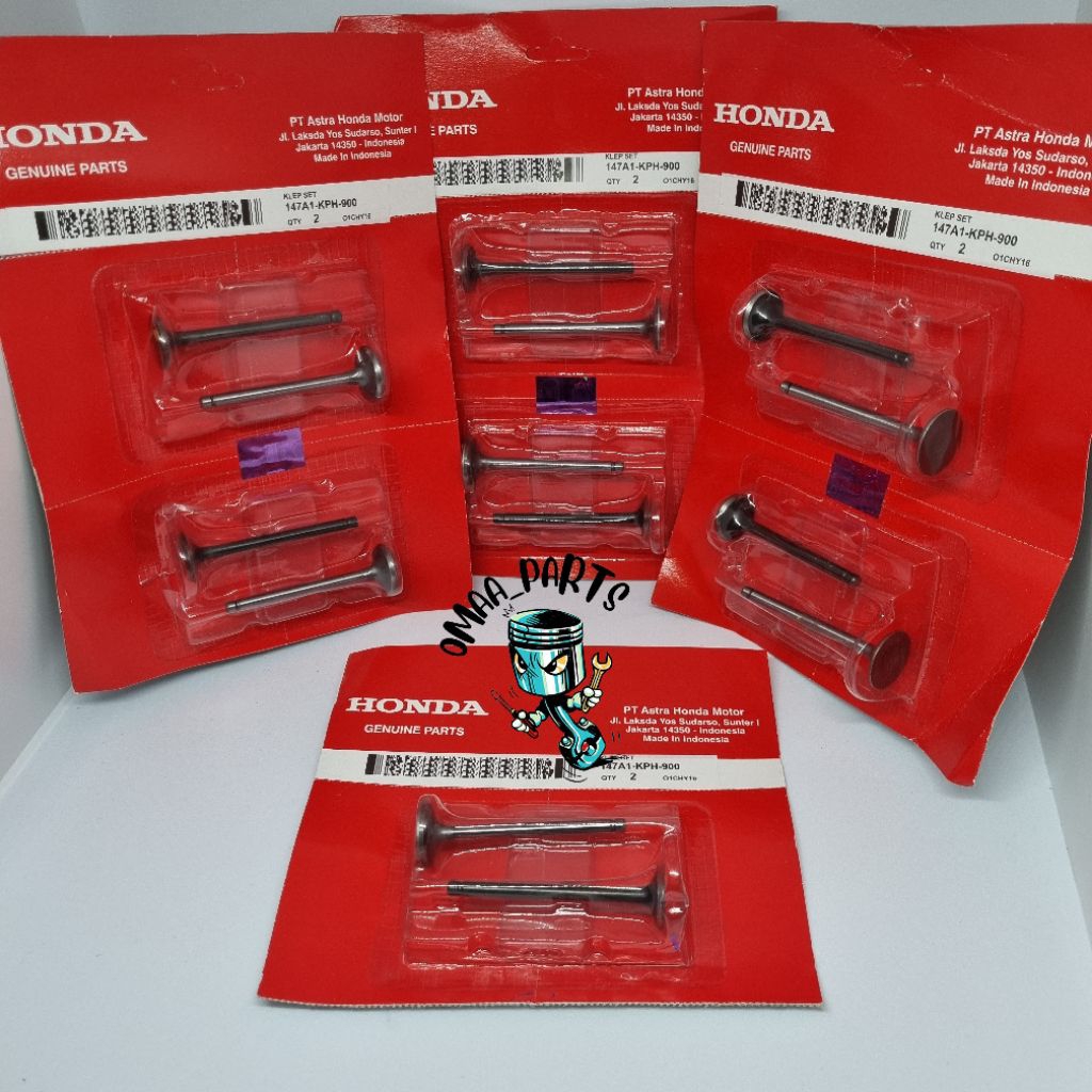 Klep Set Payung Klep Motor Honda Karisma KPH