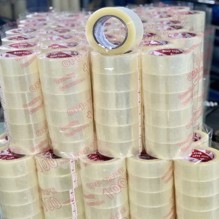 

Lakban Bening Tebal 45mm x 90 Yard Roll – Tape OPP Clear Tape Perekat Kardus Packing