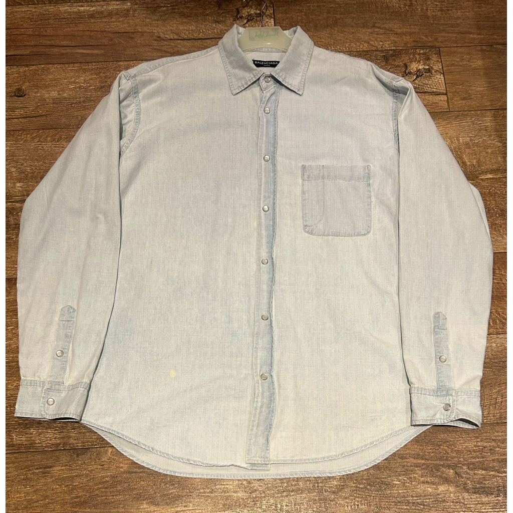 Balenciaga Paris Kemeja Second