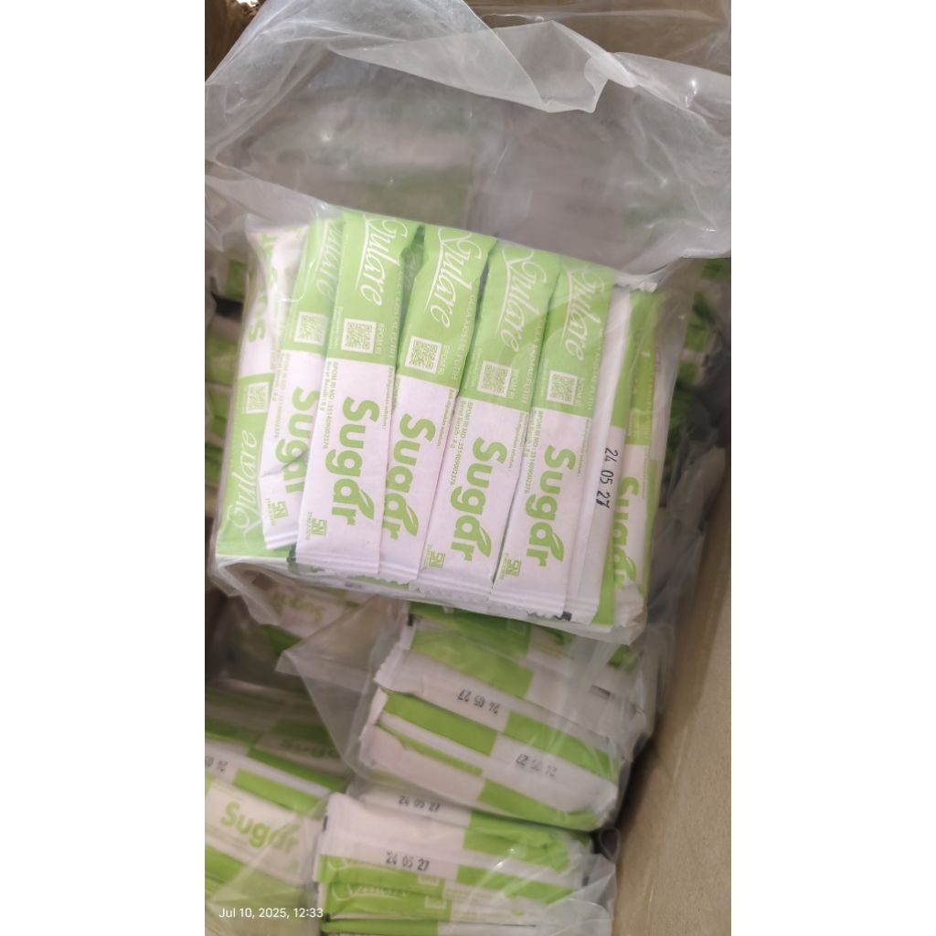 

Gula Pasir Putih Stick Sachet higienis White sugar isi 100 pcs