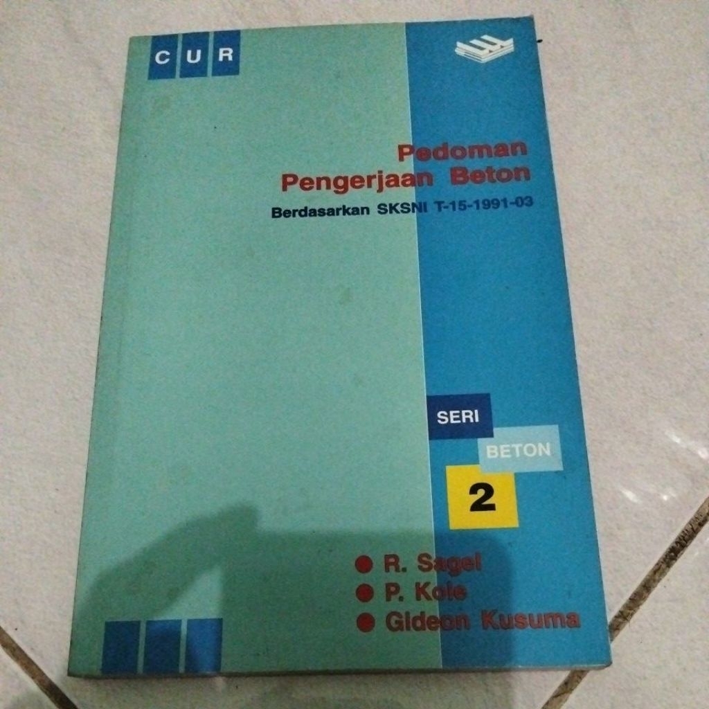 seri beton 2 pedoman pengerjaan beton berdasarkan sksni