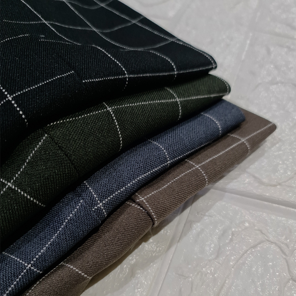 Celana Pendek Tartan Motif Kotak / Kain Bahan semi Tweed kotak / Kain tweed premium