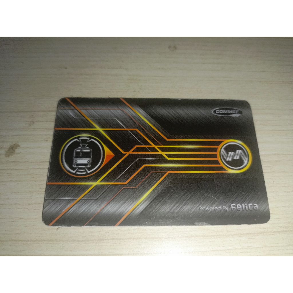 Kartu kereta KMT Multi trip