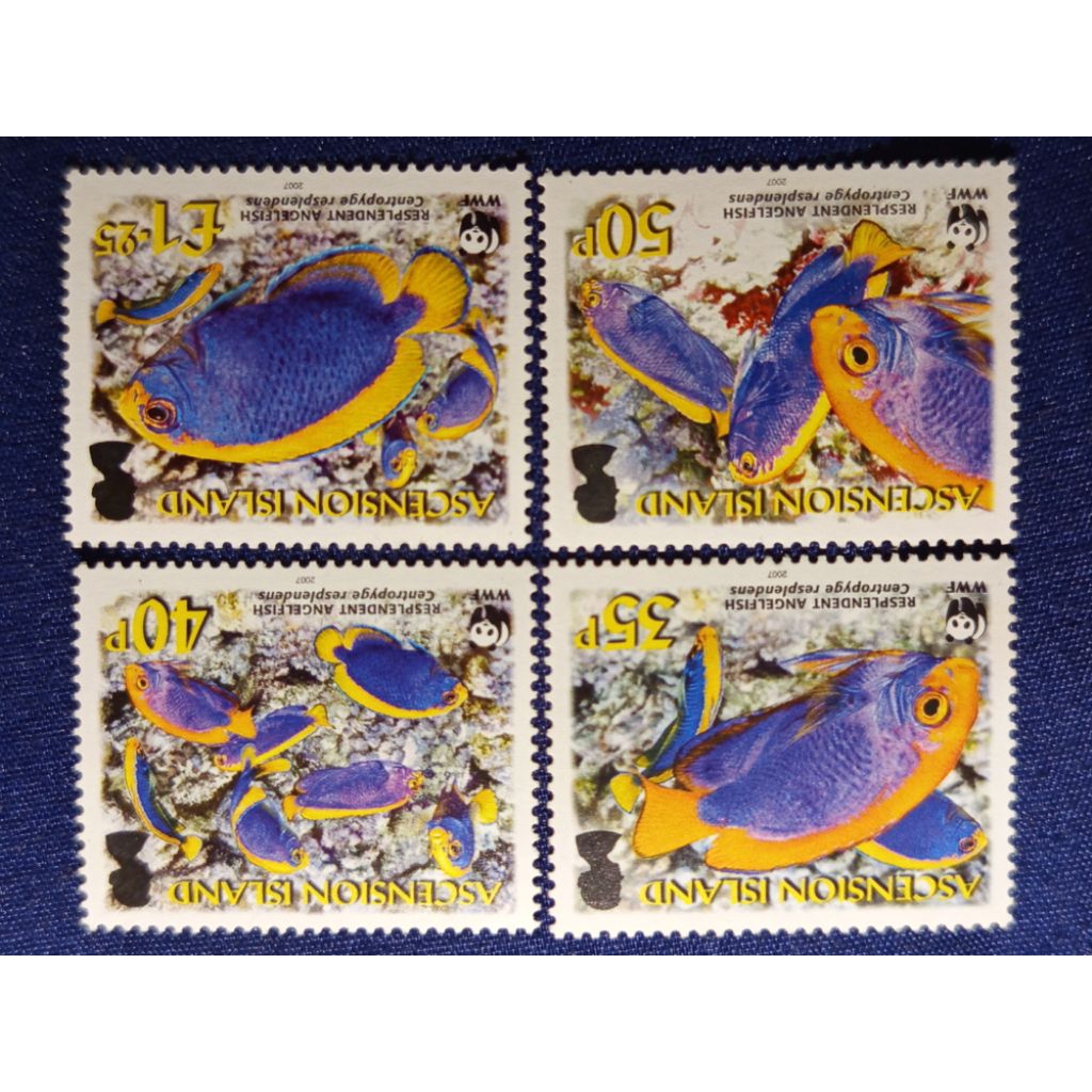 

Prangko Wwf Ascension Island 2007 (Lengkap Set Mint)