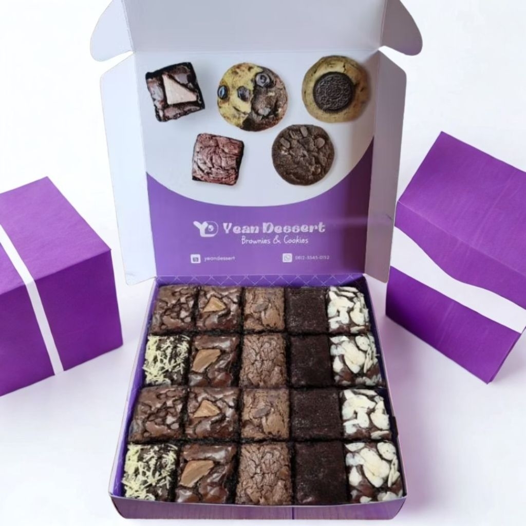 

Big Party fudgy brownies classic / brownies gluten free