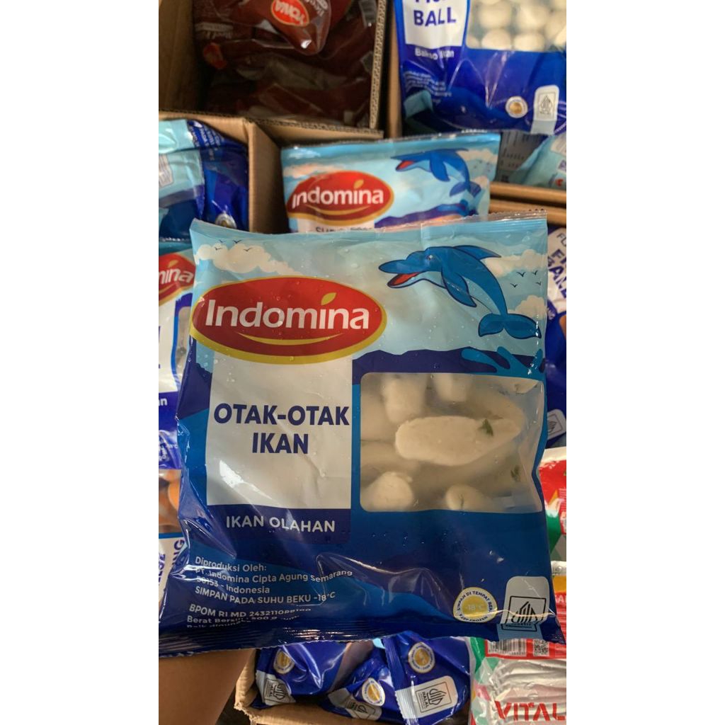 

Indomina Otak Ikan 500gr