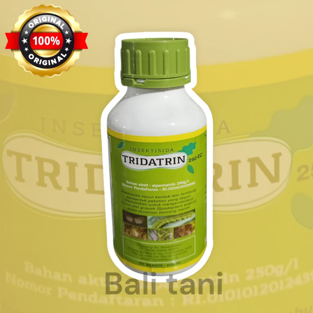 TRIDATRIN 250 EC [400ML] - Insektisida - dapat mengendalikan hama ulat grayak secara efektif dan men