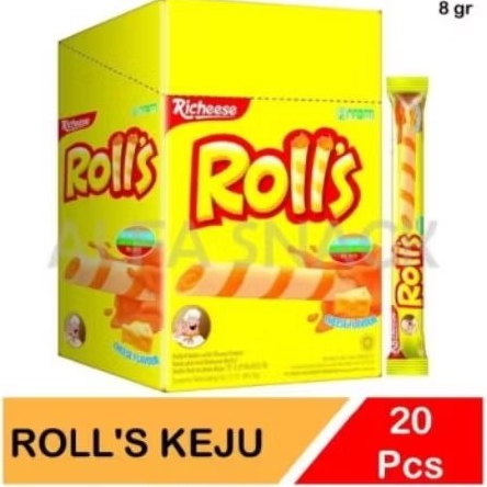 

Nabati rolls keju box 110g 20's