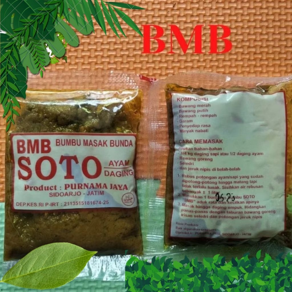 

BMB - Bumbu SOTO - Bumbu Masak Bunda