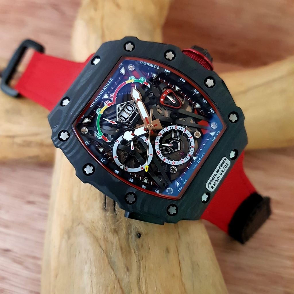 BARU Jam Mclaren 30 05/01 Canvas automatic