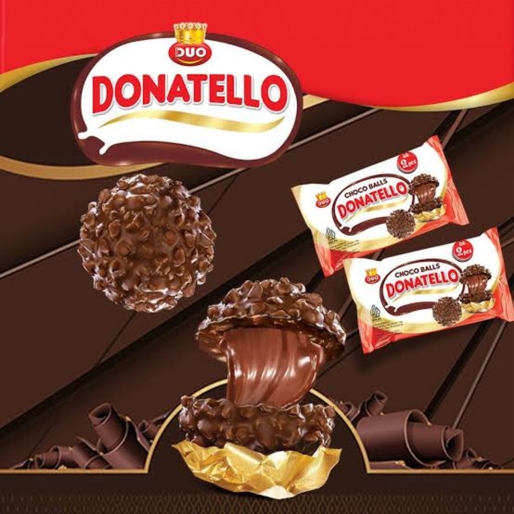 

Duo Donatello Choco Balls isi 20 Pcs Per Pack