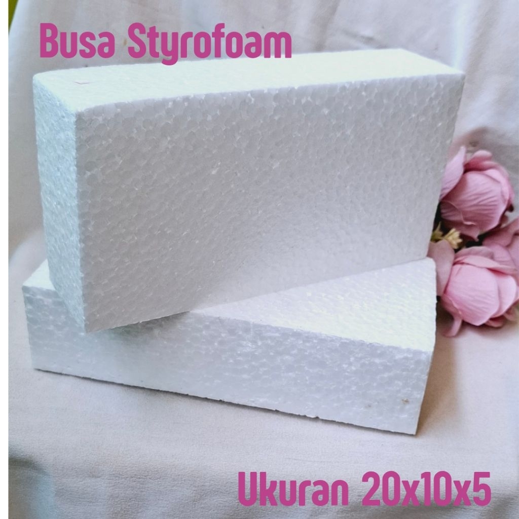 

Busa kering |styrofoam putih |sterofoam bunga