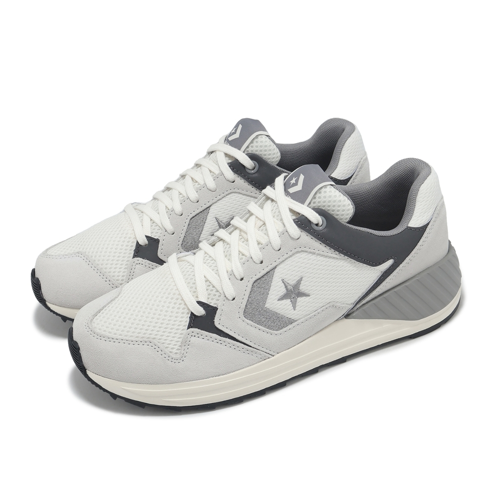 Converse Wave Trainer Y2K Suede Mesh Retro 90s Style CX Foam Ox Vintage White Grey