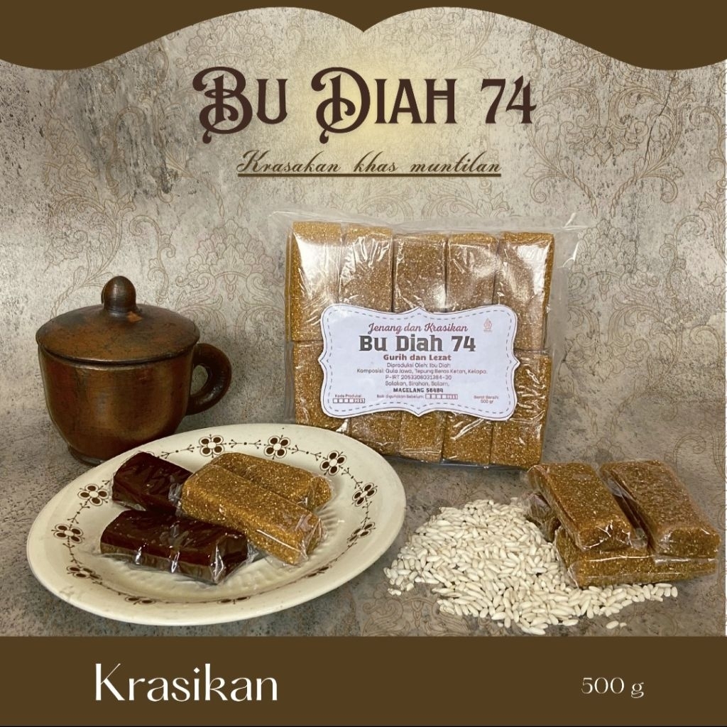 

Krasikan 500 gram isi 20 pcs