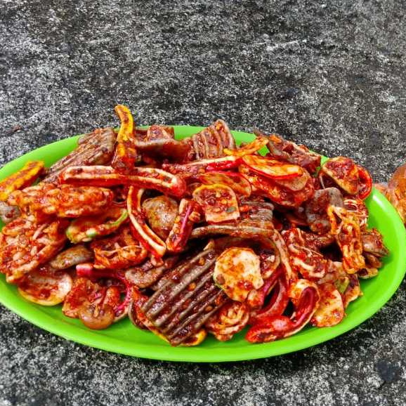 

KRUPUK SEBLAK MIX / SEBLAK CAMPUR VIRAL KEMASAN 1KG