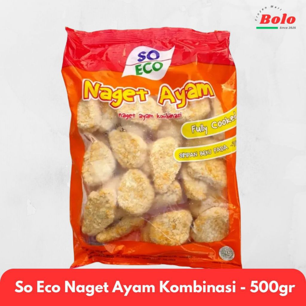 

So Eco Nugget Ayan Kombinasi - 500gr - Nugget Premium Berkualitas