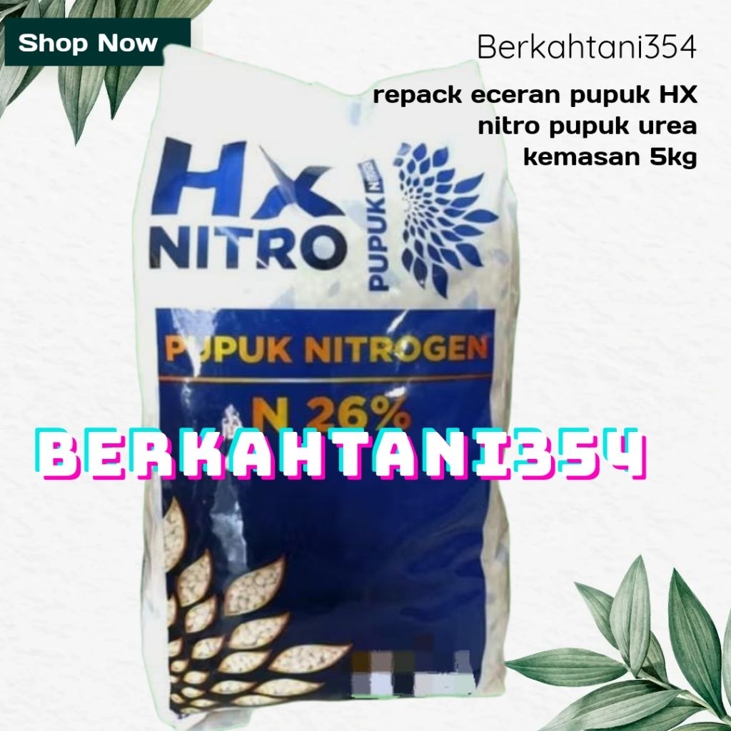 Repack eceran 5kg pupuk urea hx nitro pupuk hx dgw fertilizer urea bermutu kemasan 5kg PUPUK HX NITR