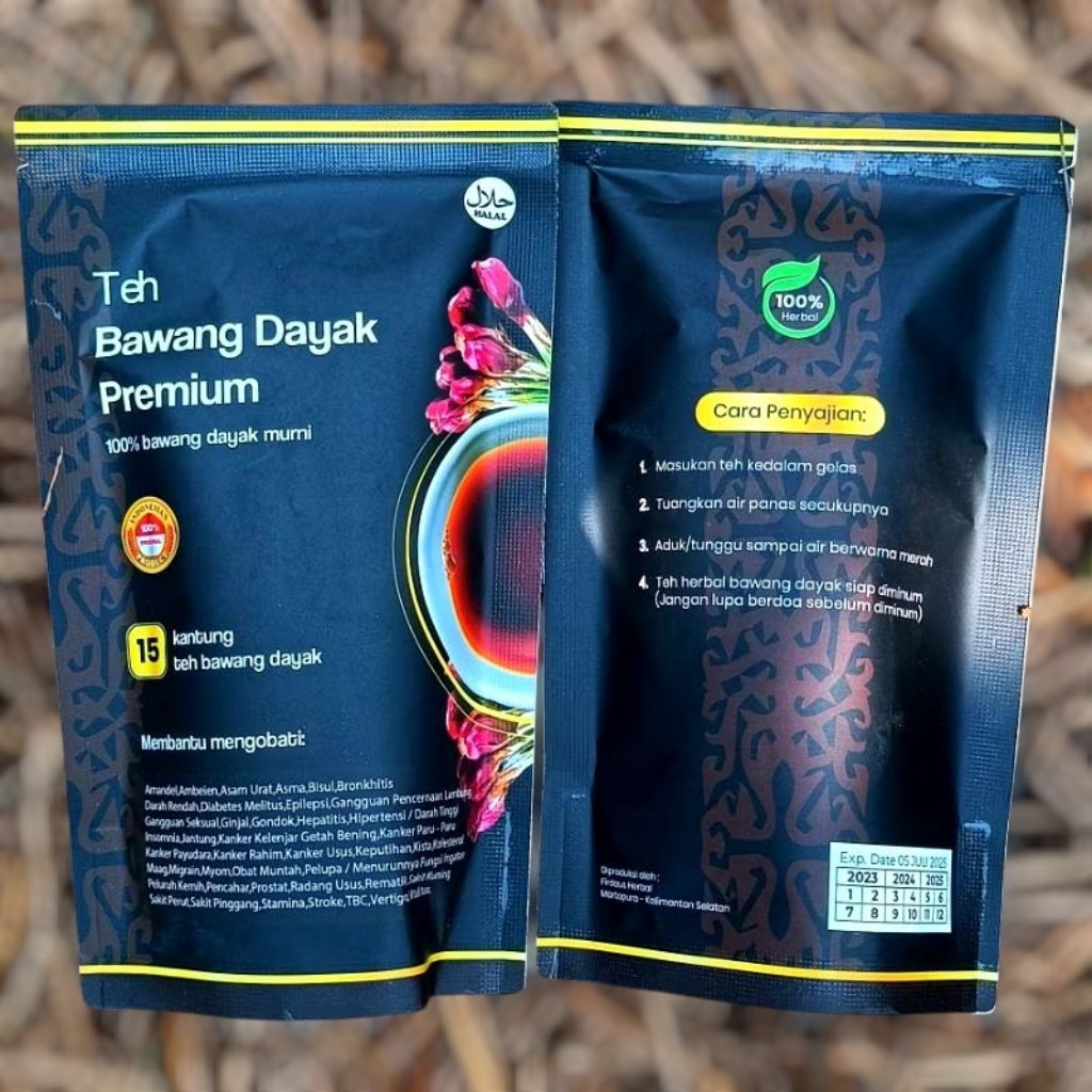 

Teh bawang Dayak asli Kalimantan