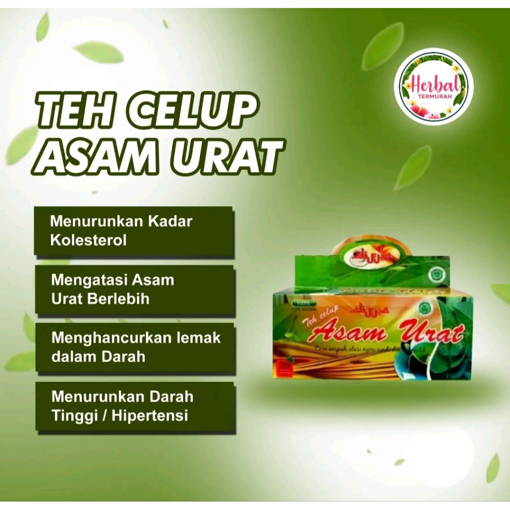 

Teh Asam Urat Alifa 20 Kantong | Alifya | Teh Celup Asam Urat Alifa 100% Original