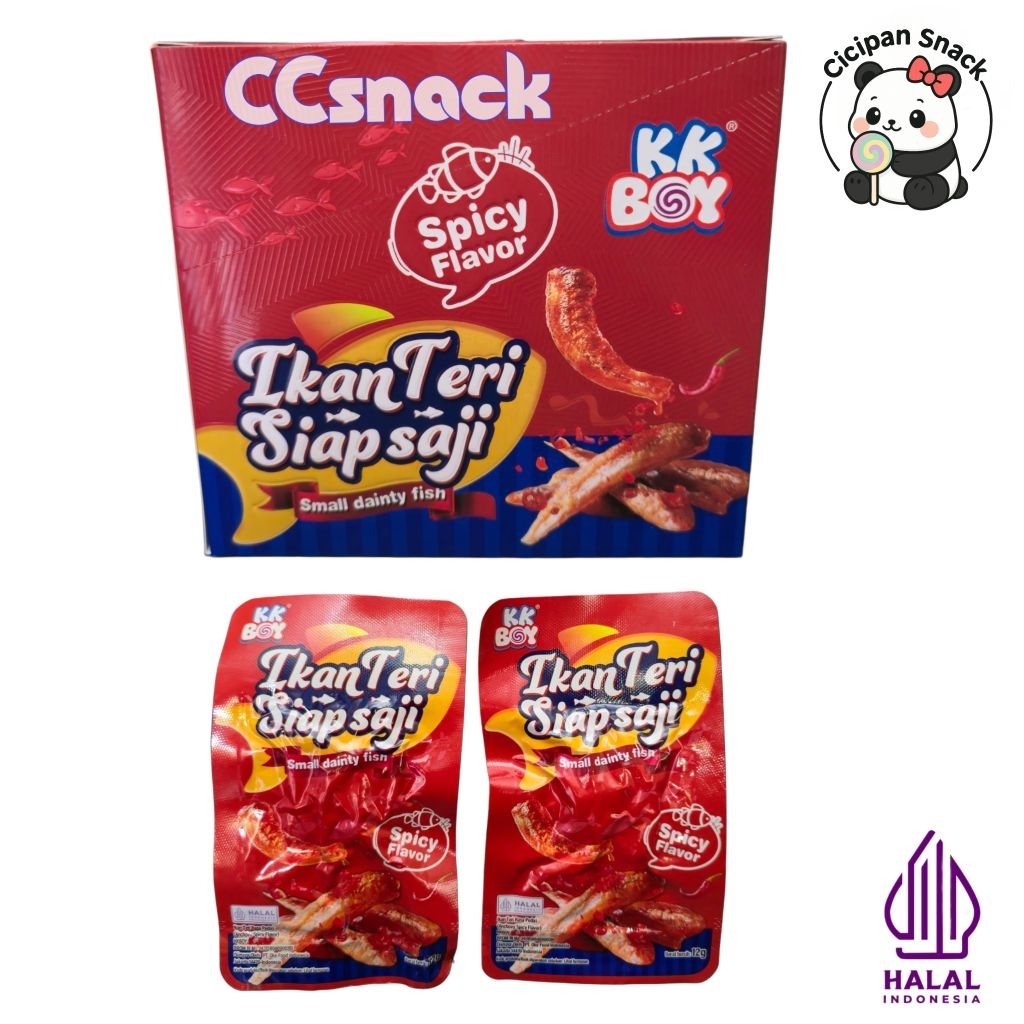 

IKAN TERI SIAP SAJI BOX ISI 20