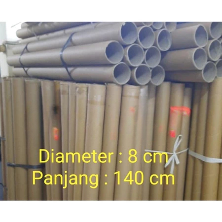 

Selongsong Paper Core Cones Bobin Diameter 7 Sampai 8 Panjang 140 Cm Pembungkus Kado