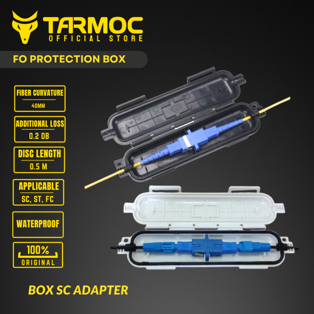Fiber Optic Protection BOX SC Adapter | Waterproof Protective Box