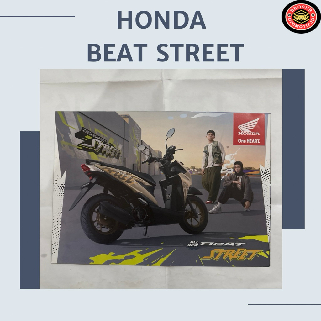 Brosur Honda Beat Street ( leaflet )