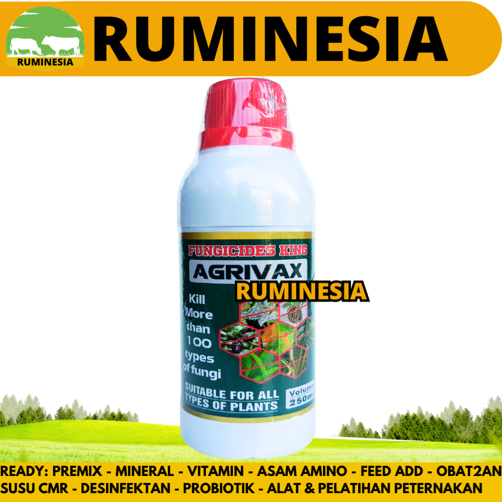 AGRIVAX 250 mL Original - Fungisida Hayati Basmi Jamur dan Bakteri Tanaman