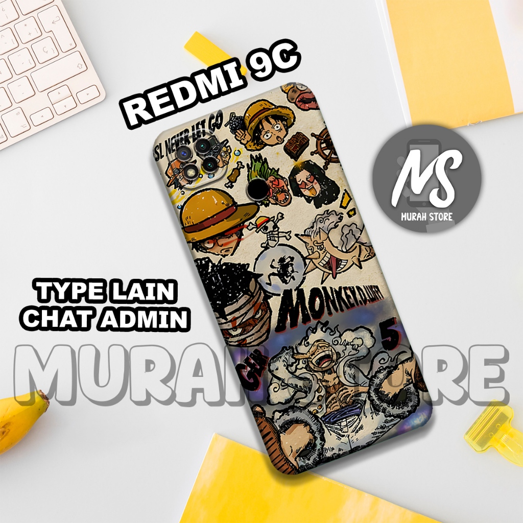 Softcase Karet REDMI 9C/MS5/Motif ANIME/Case REDMI 9C/Silikon REDMI 9C