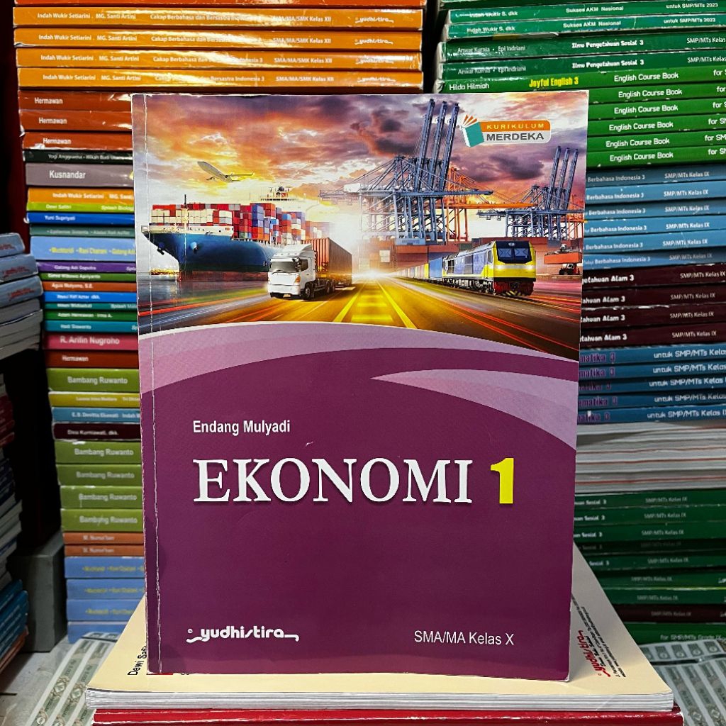 BUKU ekonomi YUDHISTIRA KURIKULUM MERDEKA KELAS X