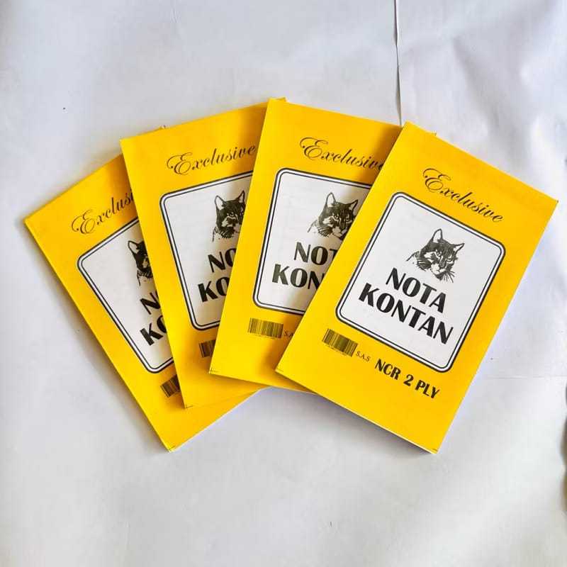 

Nota Kontan 2 Ply Kecil NCR Ukuran 16x10cm LEBIH HEMAT Murah