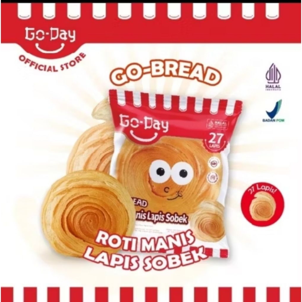 

Promo Terbatas 1 Pcs Go - Day Roti Manis Lapis Sobek