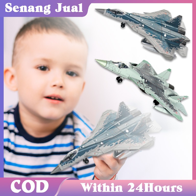 SU-57 Pesawat Model 1:72 Pesawat Tempur Mainan Pesawat Tempur Model Militer