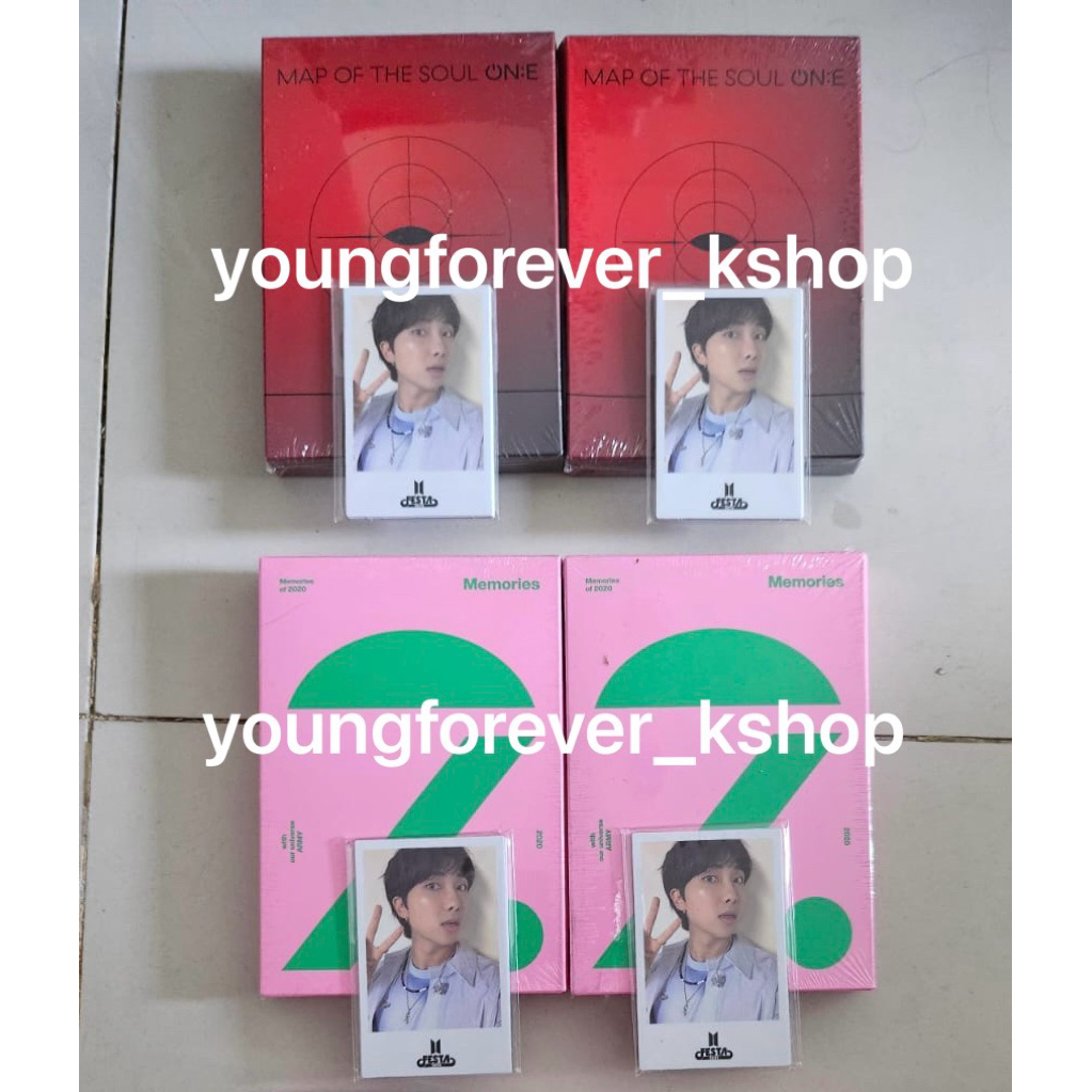 [READY INA] 2025 Festa BTS Map of the Soul ON:E & Memories of 2020 Digicode Fullset + POB Instant Ph
