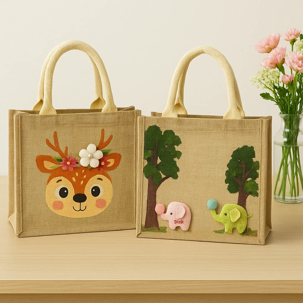 Tas Goni Tote Bag / Tas Karung Goni / Jute Bag / ote Bag Tas Karung Goni/Tas Goni/Artistic Kanvas Ha