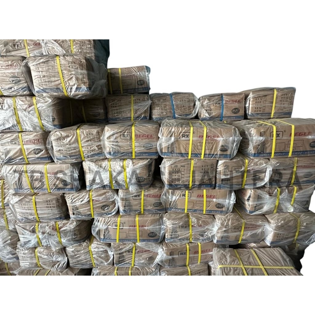 (1 Dus) Begel Besi / Behel Ulir / Cincin Ring Besi 8x8x8(segitiga), 8x8, 8x10,8x12, 8x15, 8x20, 8x25